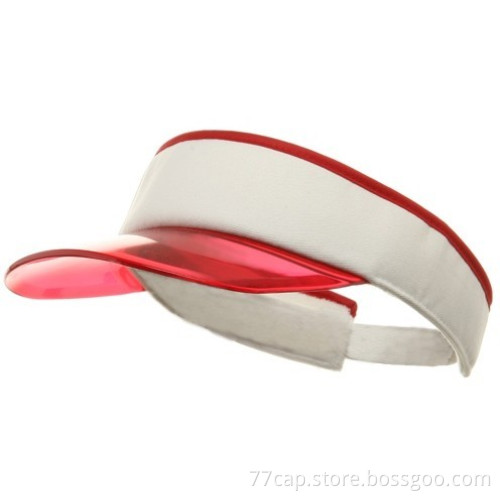 transparent pvc sun visor